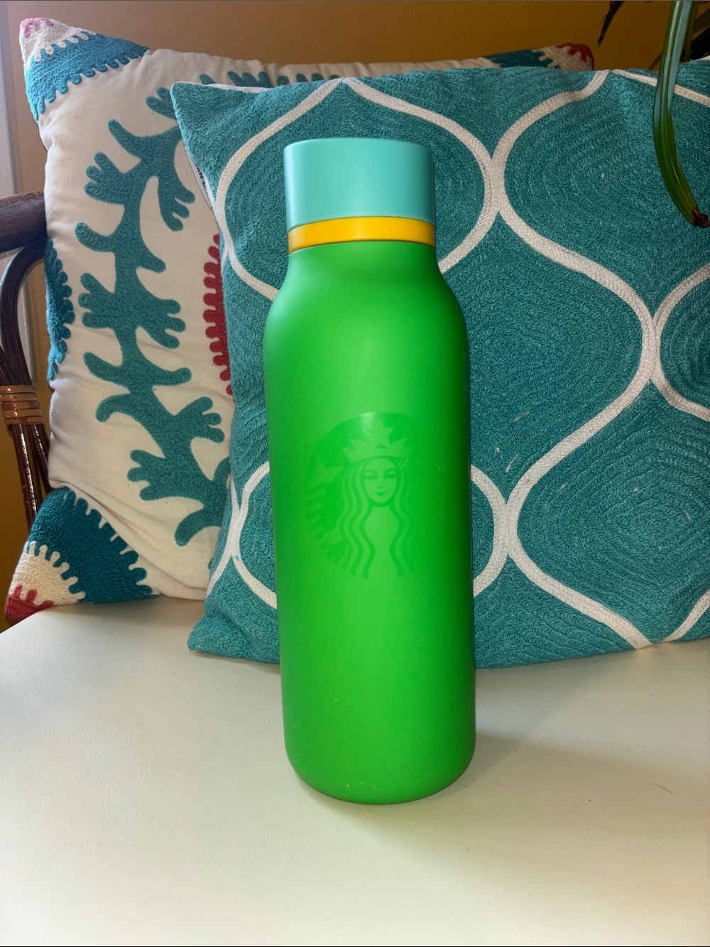 Bright Green Starbucks Brand New Design